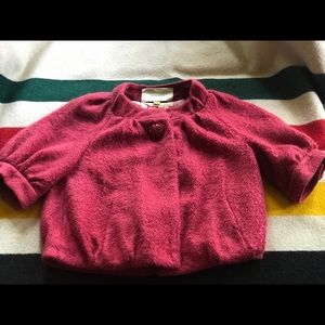 Anthropologie Leifsdottir short sleeve jacket